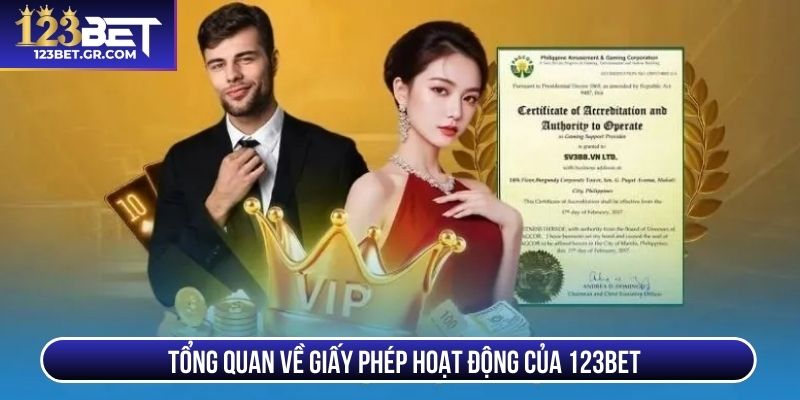 Tổng quan về giấy phép hoạt động của 123BET